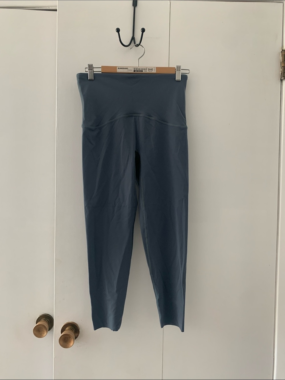 SPANX High-Waist Leggings - Slate Gray